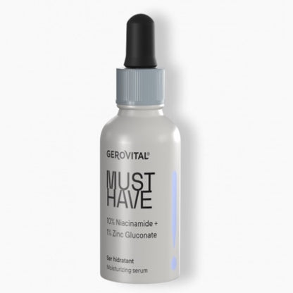 Gerovital Must Have - Moisturizing Serum with 10% Niacinamide, 20+, 30 ml