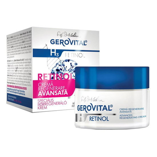 Gerovital H3 Retinol - Advanced Regenerating Cream, 45+, 50 ml