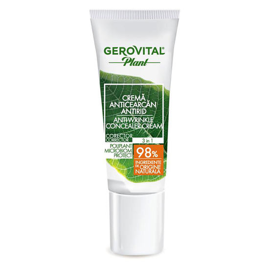 Gerovital Plant - Anti-Wrinkle Concealer Cream Microbiom Protect, 25+, 15 ml