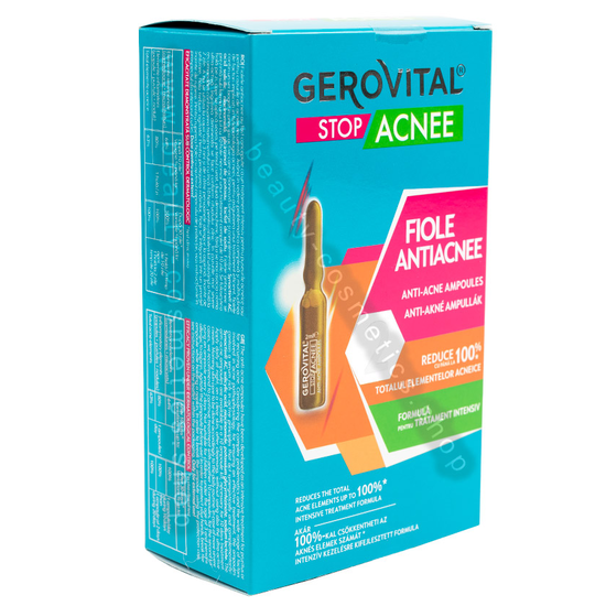 Gerovital Stop Acne - Anti-Acne Ampoules, 20+, 10x2 ml