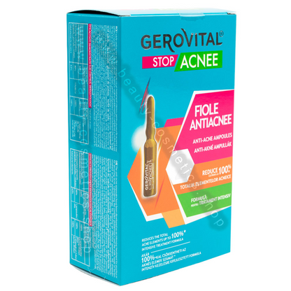 Gerovital Stop Acne - Anti-Acne Ampoules, 20+, 10x2 ml