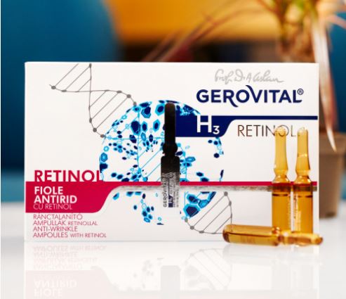 Gerovital H3 Retinol - Anti-Wrinkle Ampoules with Retinol, 25+, 10x2 ml