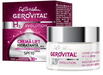 Gerovital H3 Evolution - Moisturizing Lifting Day Cream with SPF 10, 30+, 50 ml