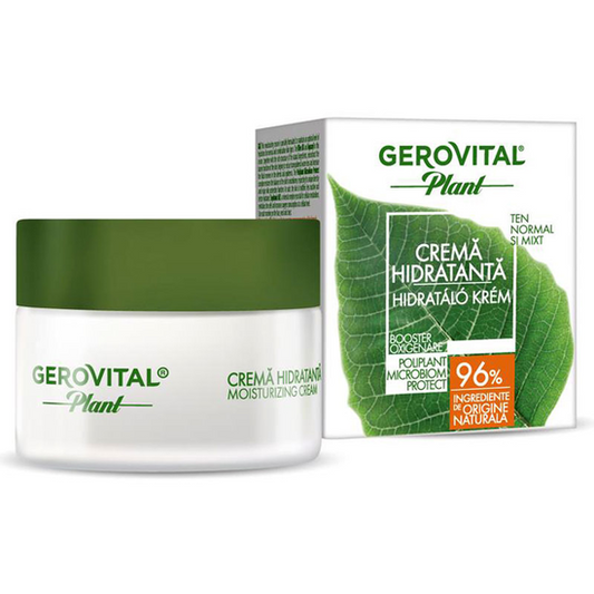 Gerovital Plant - Moisturizing Cream Microbiom Protect, 25+, 50 ml