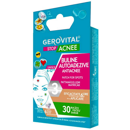 Gerovital Stop Acne - Patch for Spots, 16+, 30 pieces