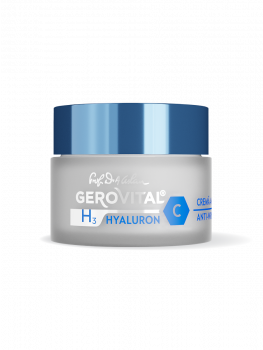 Gerovital H3 Hyaluron C - Anti-Wrinkle Cream Day Care with 1%Hyaluronic Acid, 30+, 50 ml