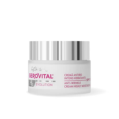 Gerovital H3 Evolution - Anti-Wrinkle Cream Highly Moisturizing With Superoxide Dismutase, 45+, 50 ml