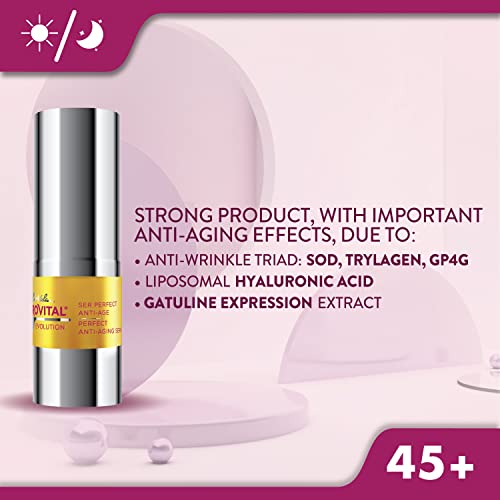 Gerovital H3 Evolution - Perfect Anti-Aging Serum With Superoxide Dismutase, 45+, 15 ml