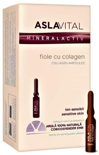 Aslavital Mineralactiv - Collagen Ampoules, 25+, 10x2 ml